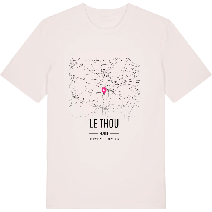 Le Thou kort T-shirt – t-shirt fra PinShirt