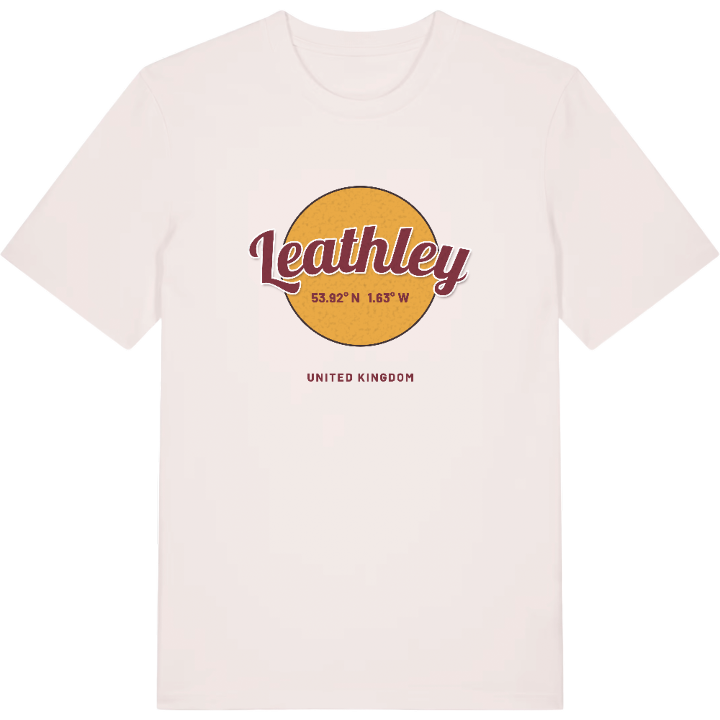 Leathley cirkel T-shirt – t-shirt fra PinShirt