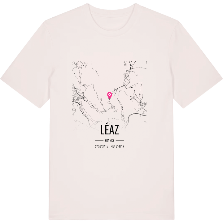 Léaz kort T-shirt – t-shirt fra PinShirt