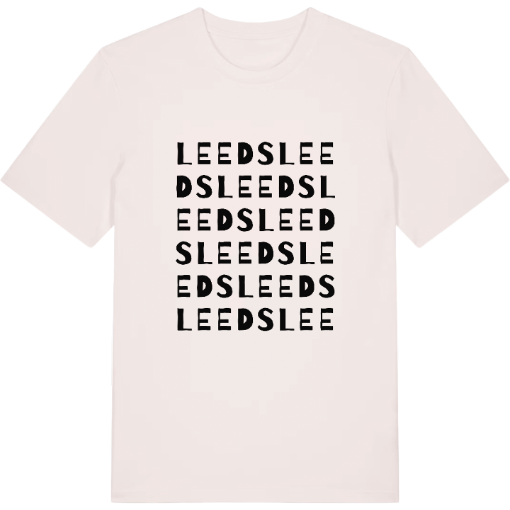 Leeds ordleg T-shirt – t-shirt fra PinShirt