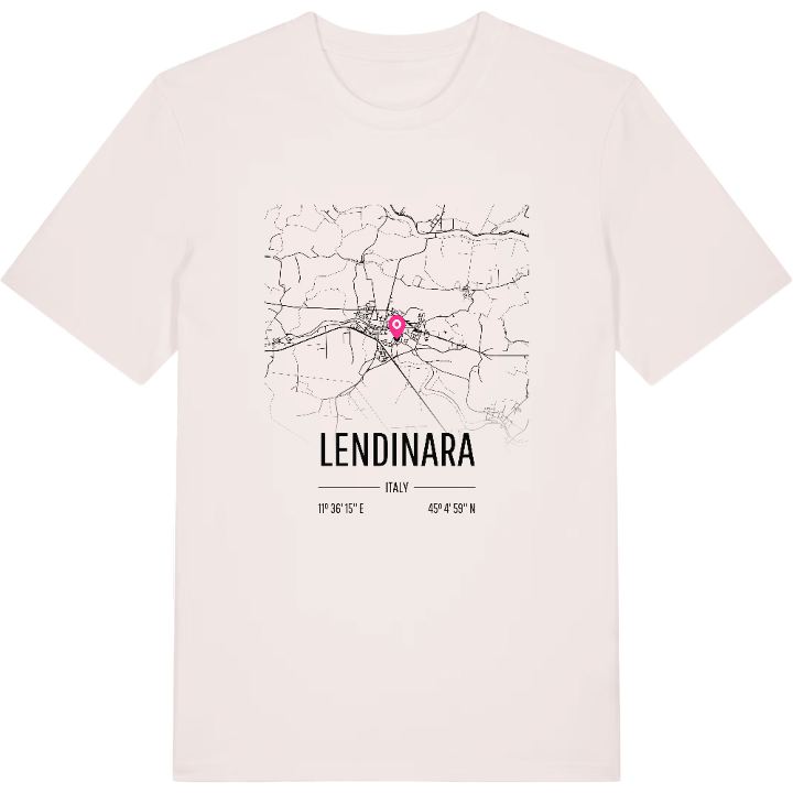 Lendinara kort T-shirt – t-shirt fra PinShirt