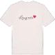 Lengede hjerte T-shirt
