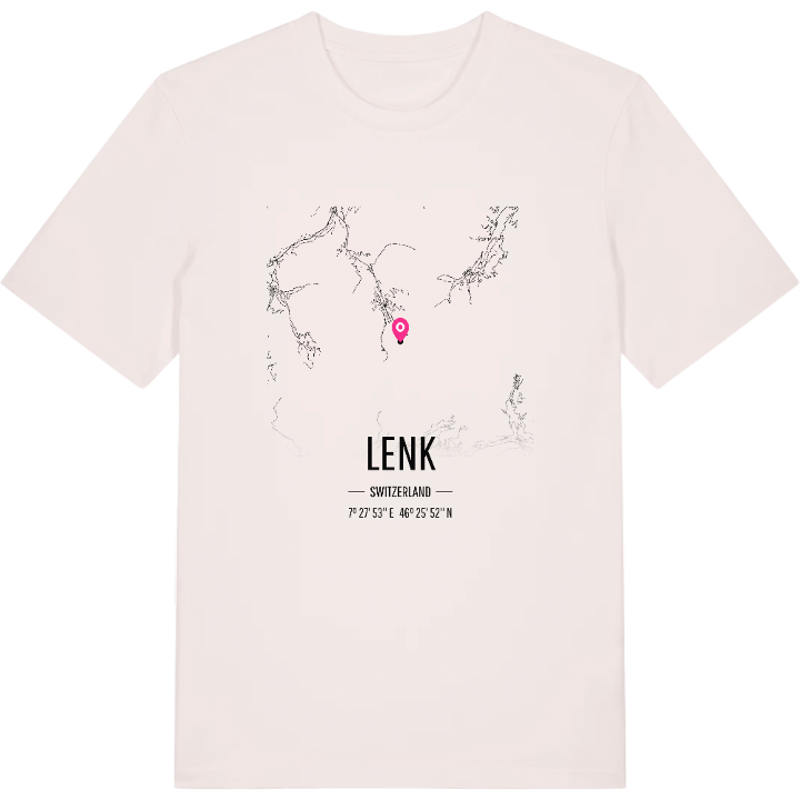 Lenk kort T-shirt – t-shirt fra PinShirt