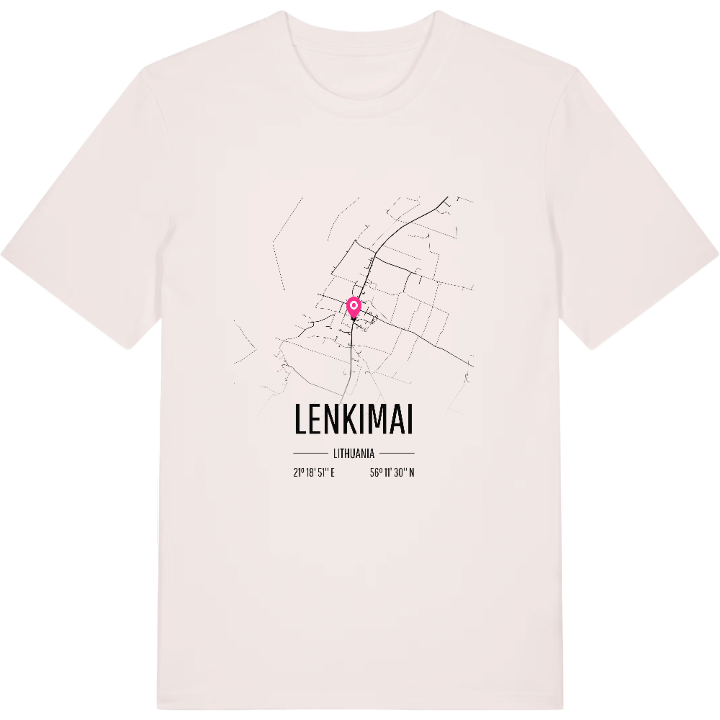 Lenkimai kort T-shirt – t-shirt fra PinShirt