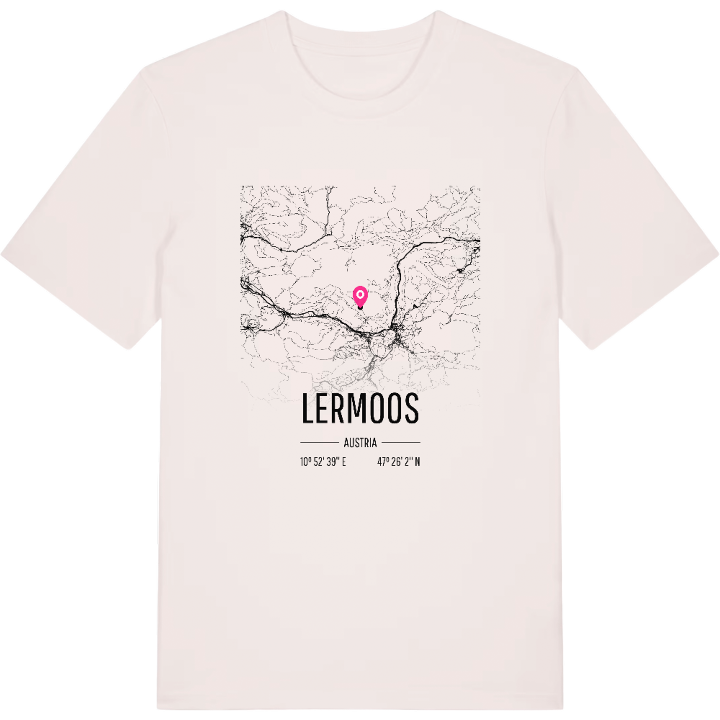 Lermoos kort T-shirt – t-shirt fra PinShirt