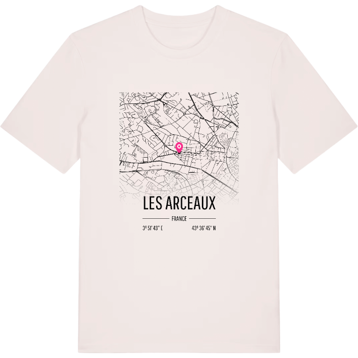 Les Arceaux kort T-shirt – t-shirt fra PinShirt