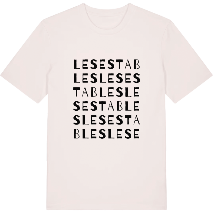 Les Estables ordleg T-shirt – t-shirt fra PinShirt