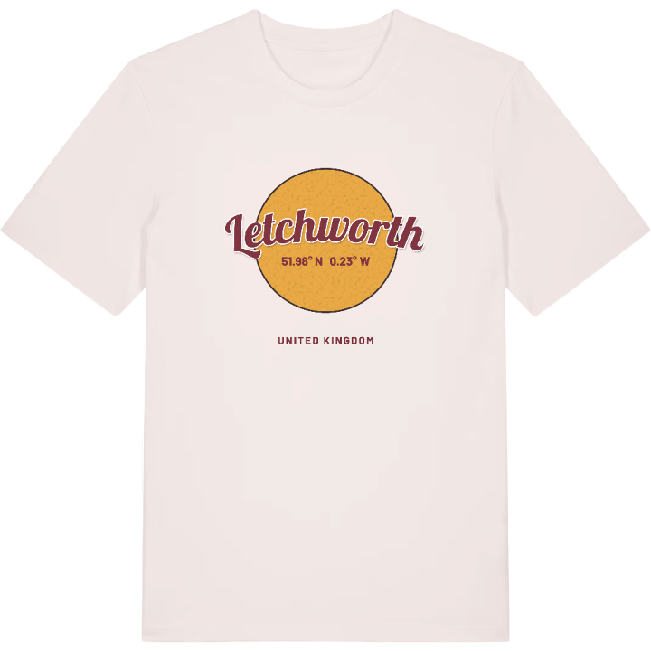 Letchworth cirkel T-shirt – t-shirt fra PinShirt