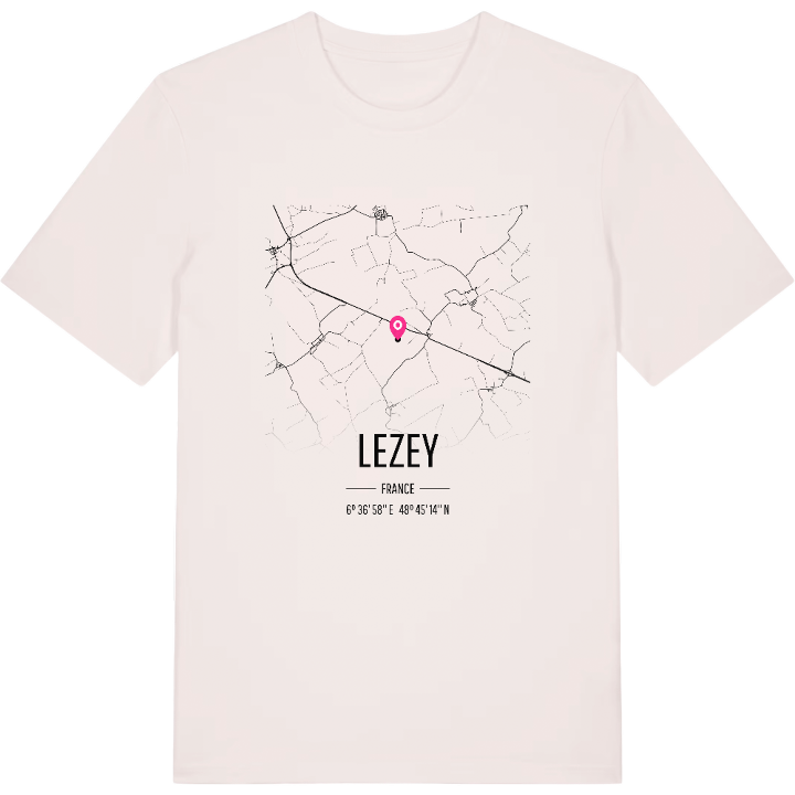 Lezey kort T-shirt – t-shirt fra PinShirt