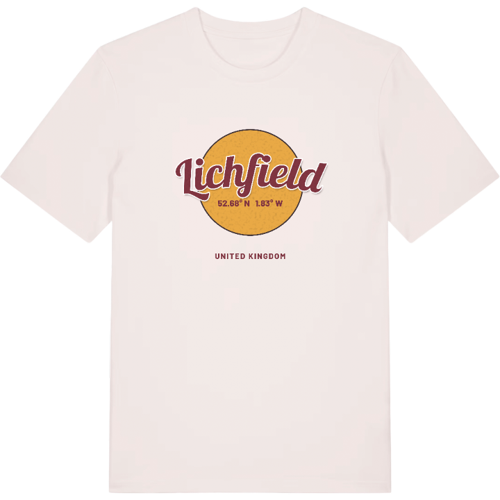 Lichfield cirkel T-shirt – t-shirt fra PinShirt