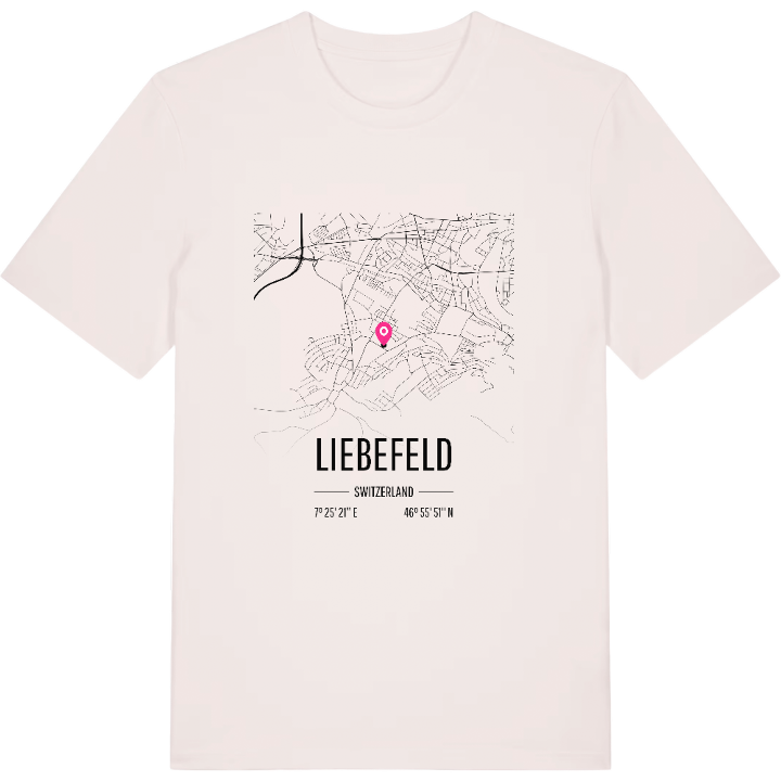 Liebefeld kort T-shirt – t-shirt fra PinShirt