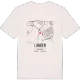 Lijnden kort T-shirt