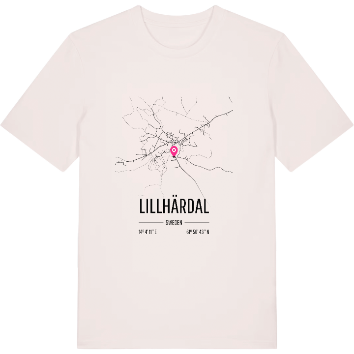 Lillhärdal kort T-shirt – t-shirt fra PinShirt