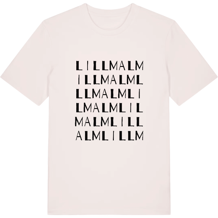 Lillmalm ordleg T-shirt – t-shirt fra PinShirt