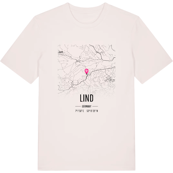 Lind kort T-shirt – t-shirt fra PinShirt