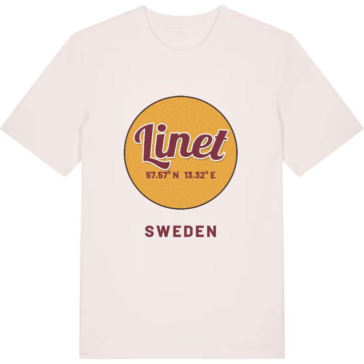 Linet cirkel T-shirt – t-shirt fra PinShirt