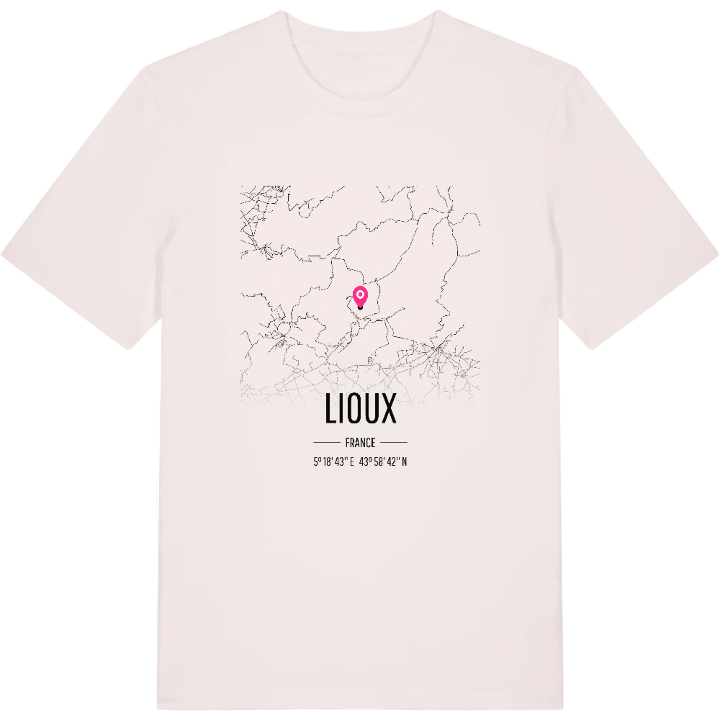 Lioux kort T-shirt – t-shirt fra PinShirt
