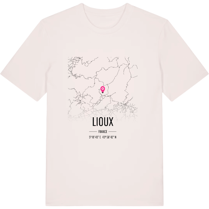 Lioux kort T-shirt – t-shirt fra PinShirt