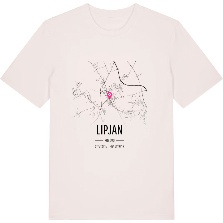 Lipjan kort T-shirt – t-shirt fra PinShirt
