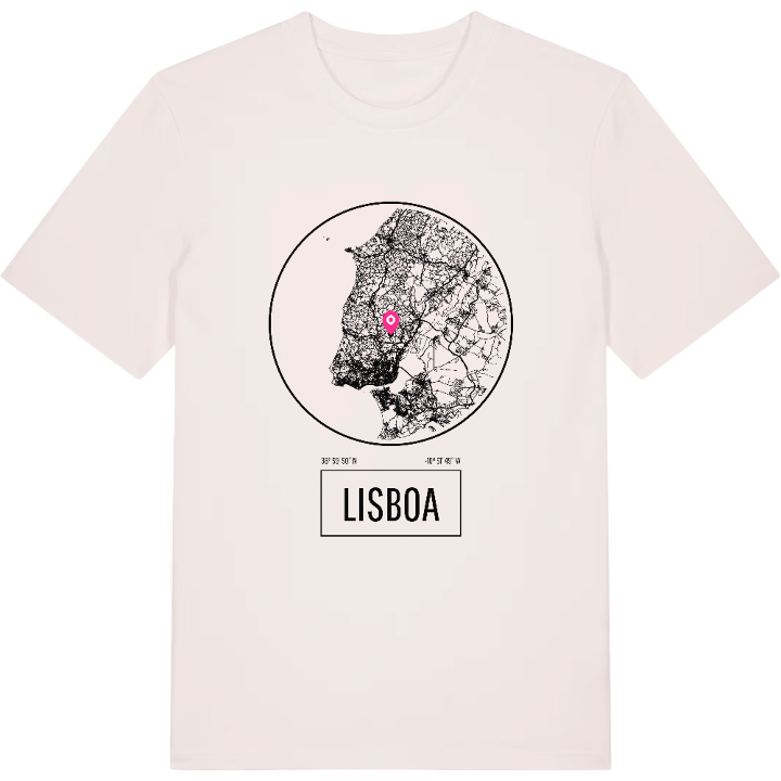 Lisboa T-shirt – t-shirt fra PinShirt