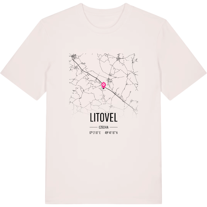 Litovel kort T-shirt – t-shirt fra PinShirt