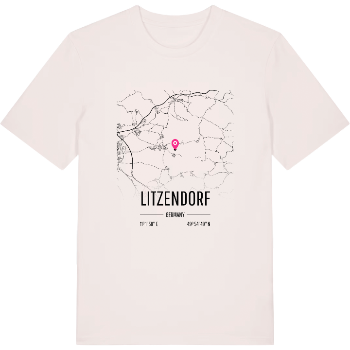 Litzendorf kort T-shirt – t-shirt fra PinShirt