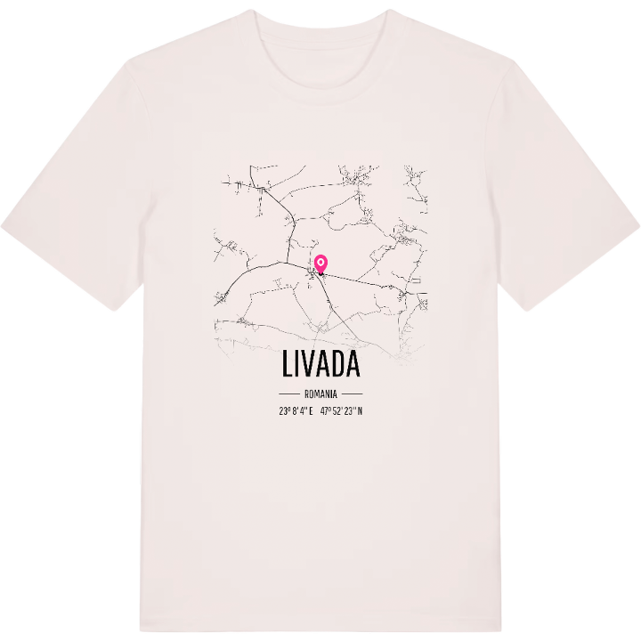 Livada kort T-shirt – t-shirt fra PinShirt
