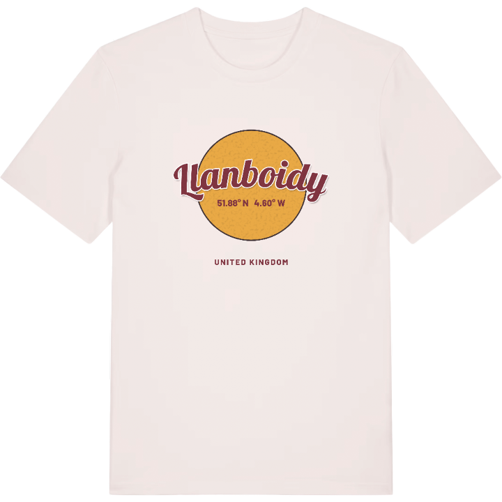 Llanboidy cirkel T-shirt – t-shirt fra PinShirt