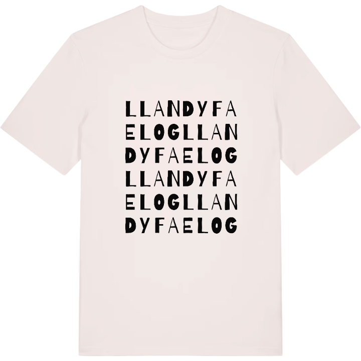 Llandyfaelog ordleg T-shirt – t-shirt fra PinShirt