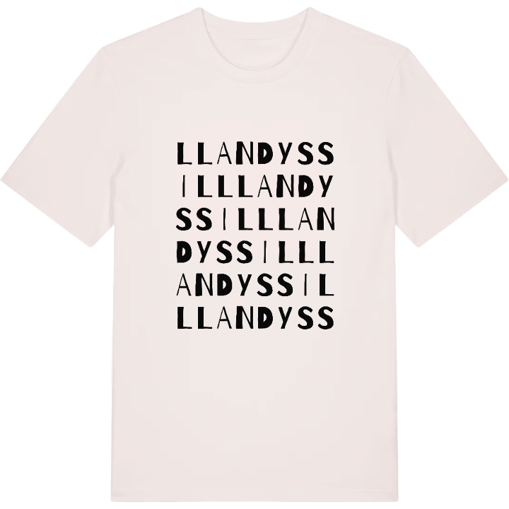 Llandyssil ordleg T-shirt – t-shirt fra PinShirt