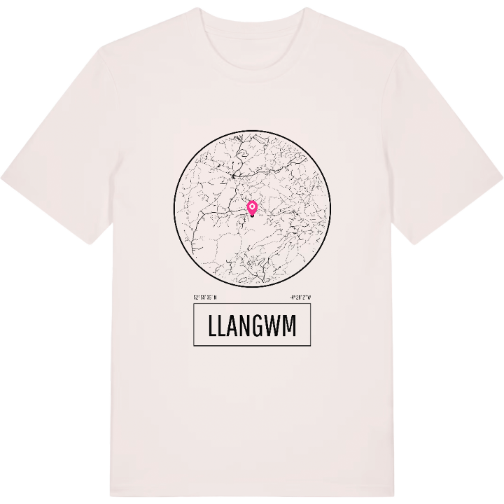 Llangwm T-shirt – t-shirt fra PinShirt