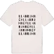 Llanrumney ordleg T-shirt