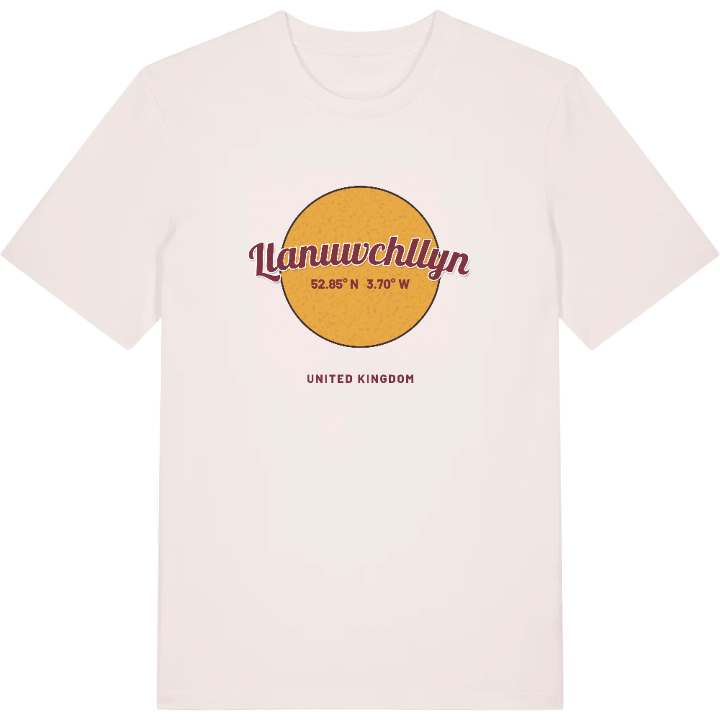 Llanuwchllyn cirkel T-shirt – t-shirt fra PinShirt