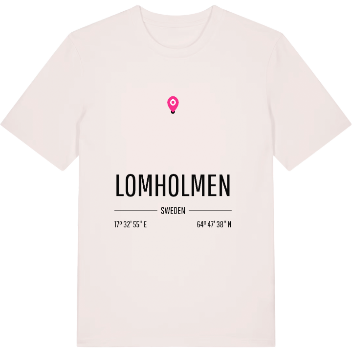 Lomholmen kort T-shirt – t-shirt fra PinShirt