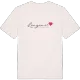 Longomel hjerte T-shirt