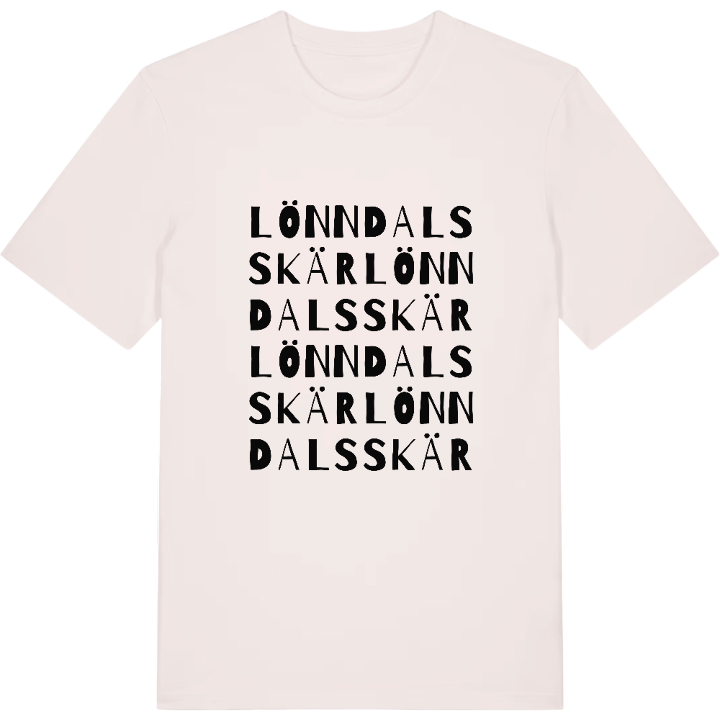 Lönndalsskär ordleg T-shirt – t-shirt fra PinShirt