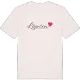 Löptin hjerte T-shirt