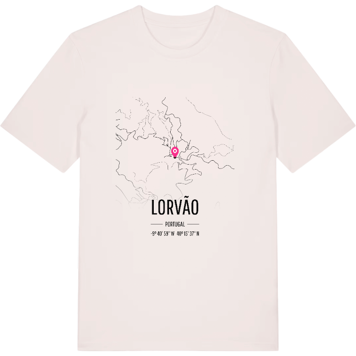 Lorvão kort T-shirt – t-shirt fra PinShirt