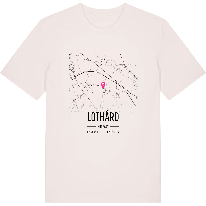 Lothárd kort T-shirt – t-shirt fra PinShirt