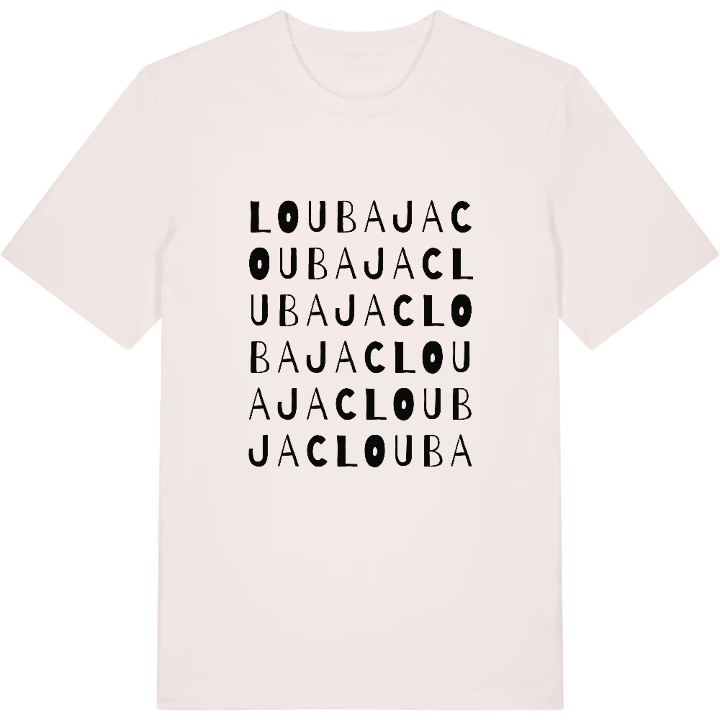 Loubajac ordleg T-shirt – t-shirt fra PinShirt