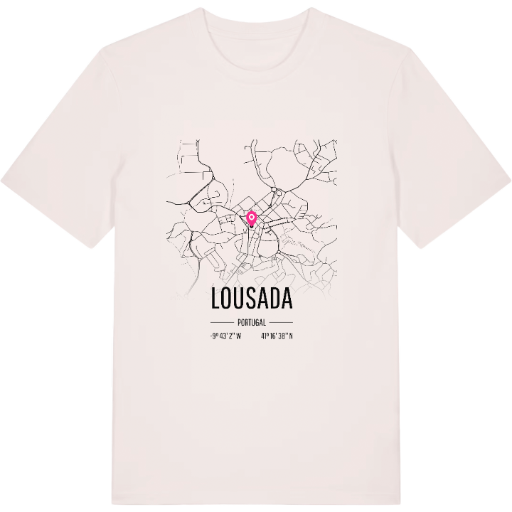 Lousada kort T-shirt – t-shirt fra PinShirt