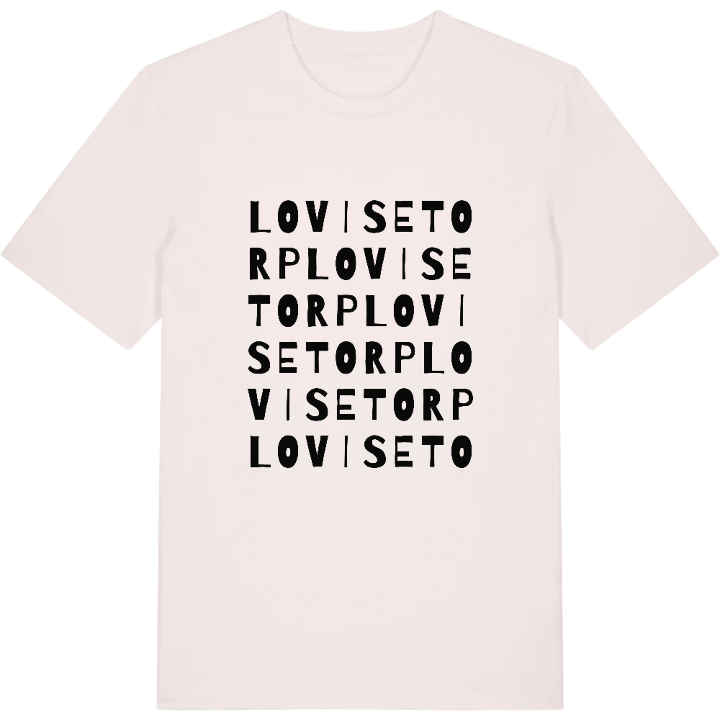 Lovisetorp ordleg T-shirt – t-shirt fra PinShirt