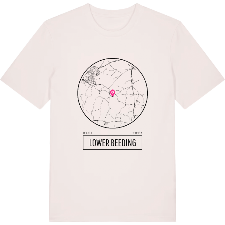 Lower Beeding T-shirt – t-shirt fra PinShirt