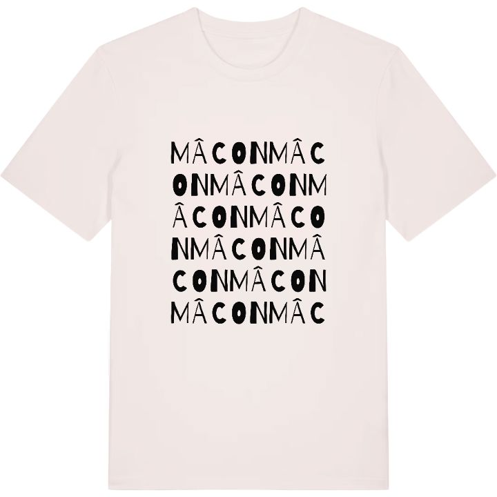 Mâcon ordleg T-shirt – t-shirt fra PinShirt