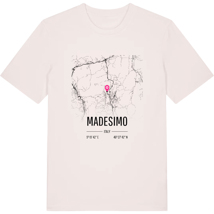 Madesimo kort T-shirt – t-shirt fra PinShirt