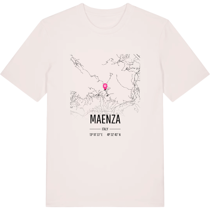 Maenza kort T-shirt – t-shirt fra PinShirt