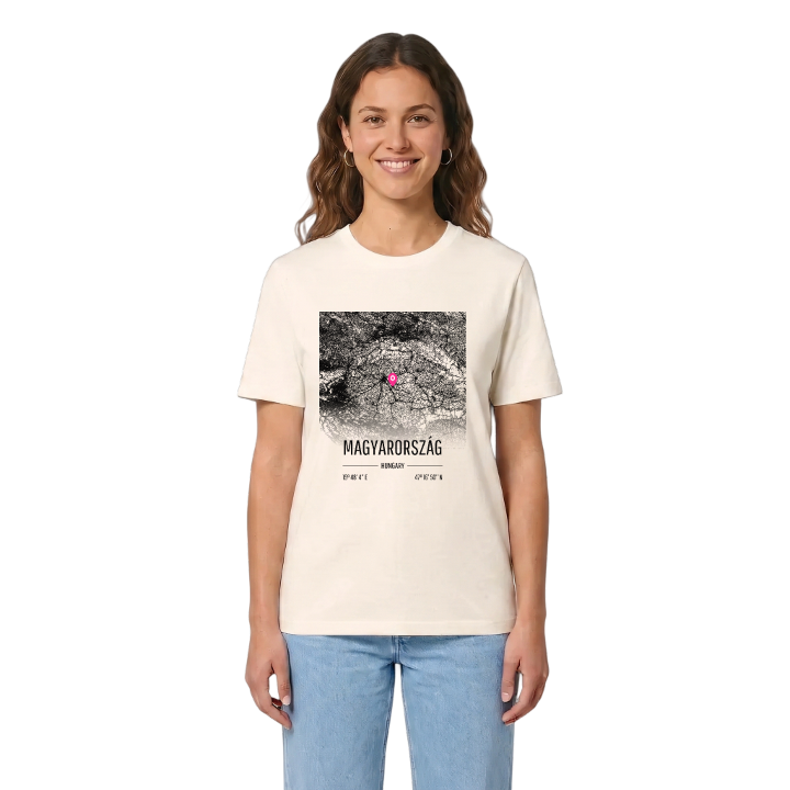 Magyarország kort T-shirt – t-shirt fra PinShirt
