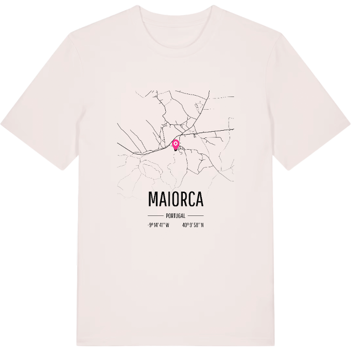 Maiorca kort T-shirt – t-shirt fra PinShirt
