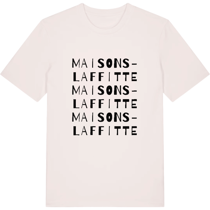 Maisons-Laffitte ordleg T-shirt – t-shirt fra PinShirt