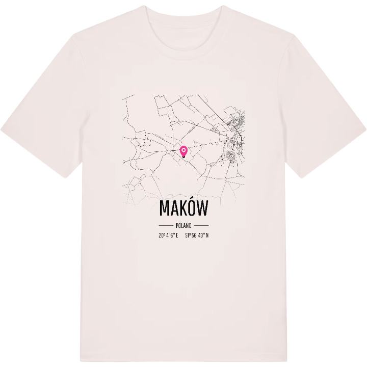 Maków kort T-shirt – t-shirt fra PinShirt
